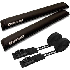 DORSAL 15-foot surf strap extended demonstrates versatile crossbar fit for boards.