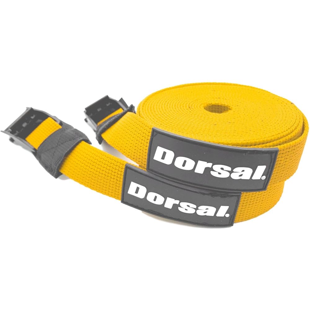 DORSAL Aero pads on crossbars illustrating universal compatibility for easy setup