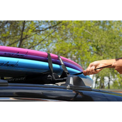 DORSAL crossbar compatibility with Thule, Yakima, and more shown.