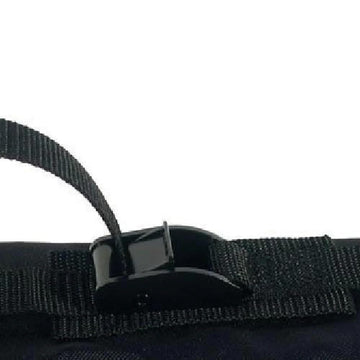 DORSAL pad with tie-down strap demonstrates secure board stabilization
