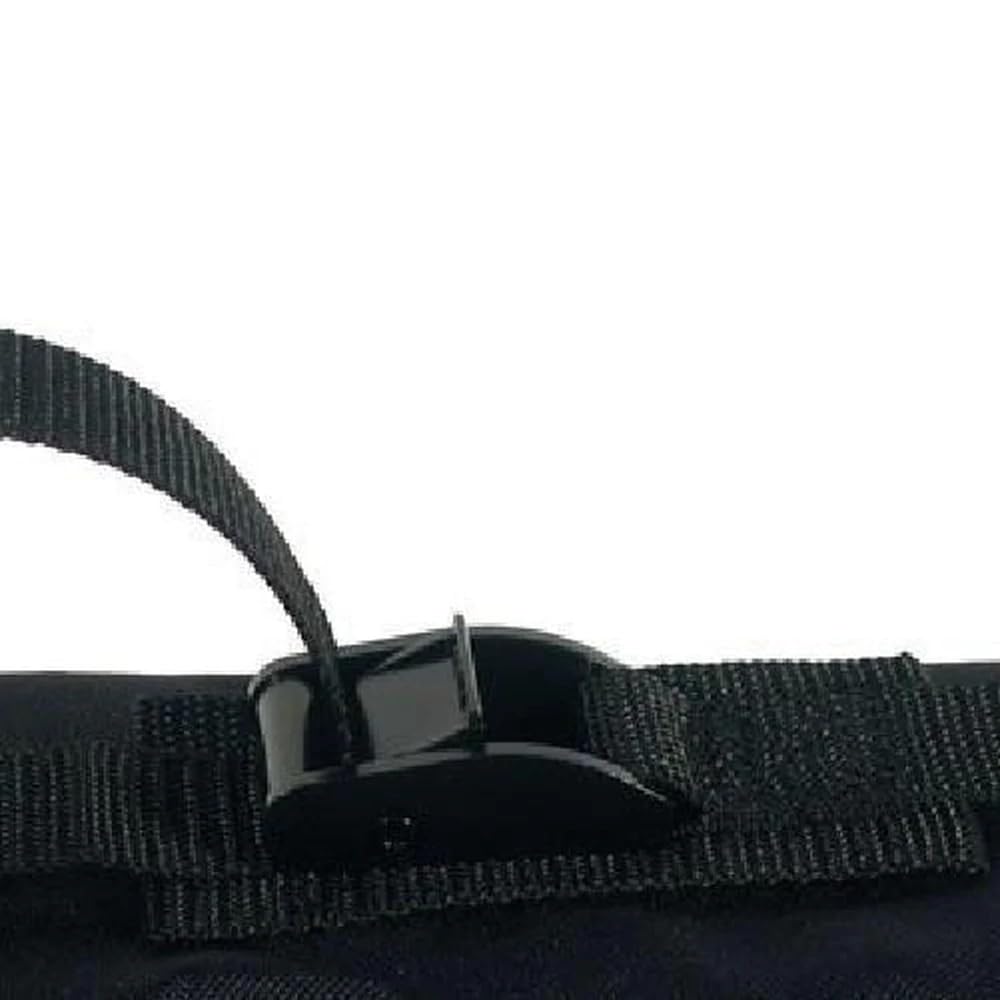 DORSAL pad with tie-down strap demonstrates secure board stabilization