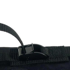 DORSAL pad with tie-down strap demonstrates secure board stabilization