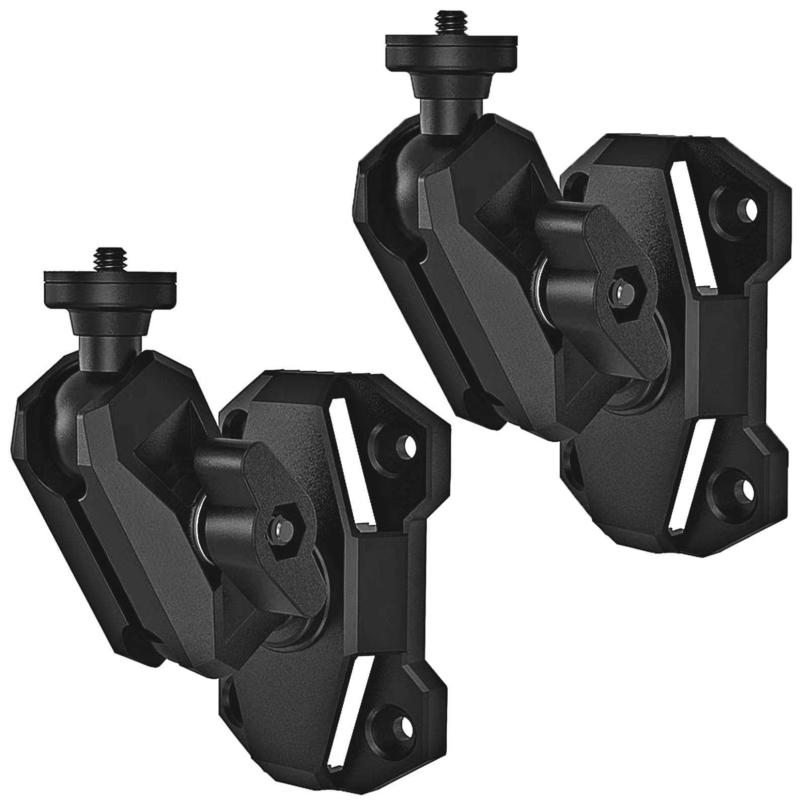 Dosarzo trail camera mount on a tree with strap ensures stable outdoor positioning.