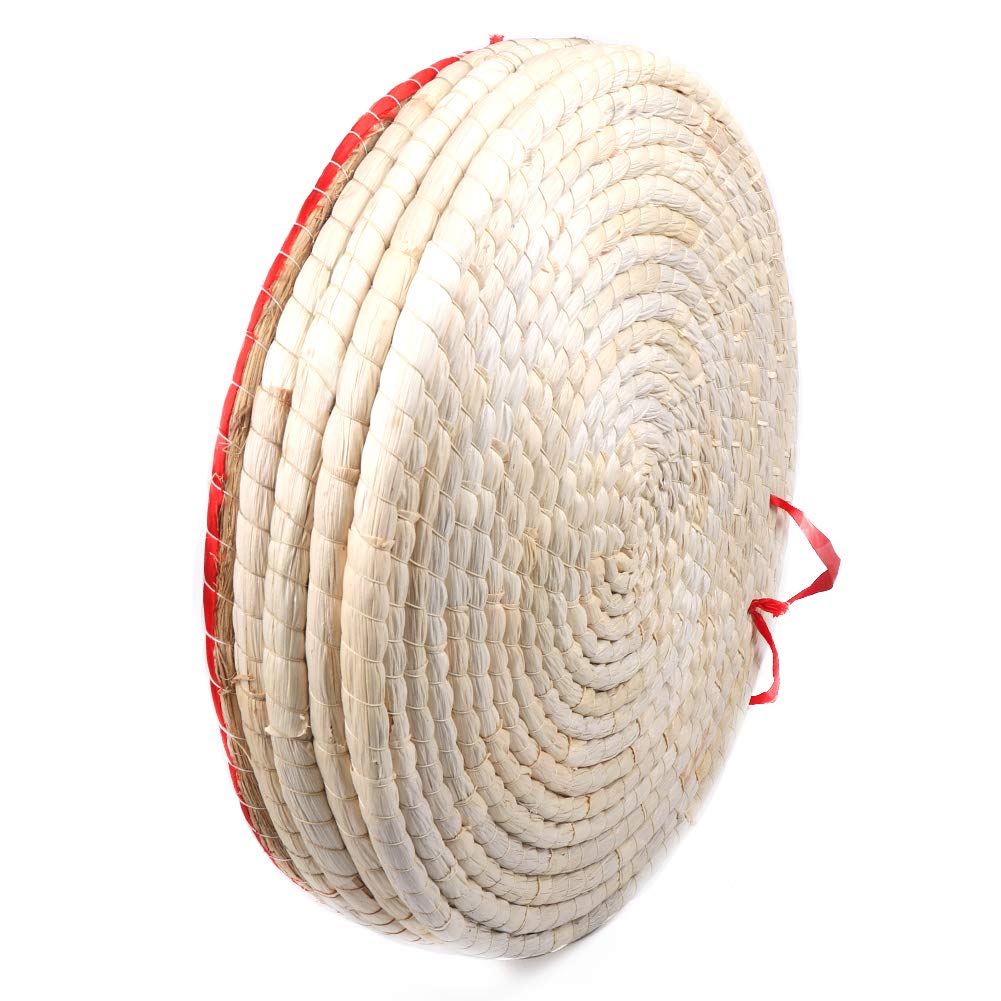 Dostyle eco-friendly handmade straw target is reusable and reduces waste in practice.
