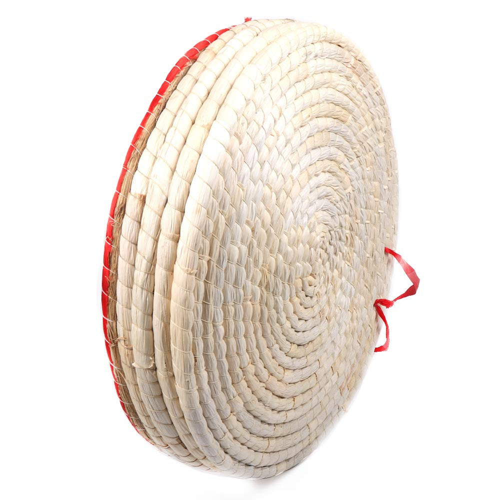 Dostyle eco-friendly handmade straw target is reusable and reduces waste in practice.