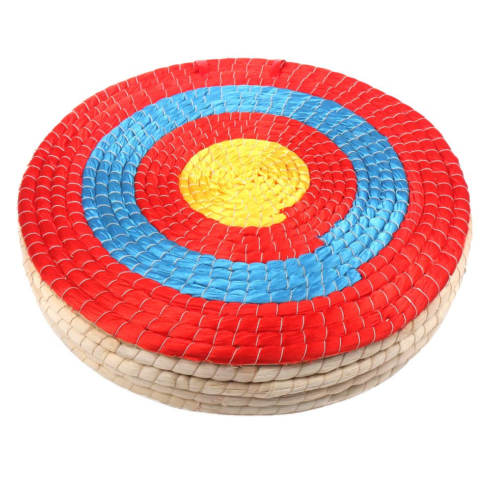 Dostyle 3-layer round straw target face improves controlled shooting for youth and adults.