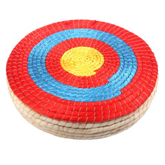Dostyle 3-layer round straw target face improves controlled shooting for youth and adults.