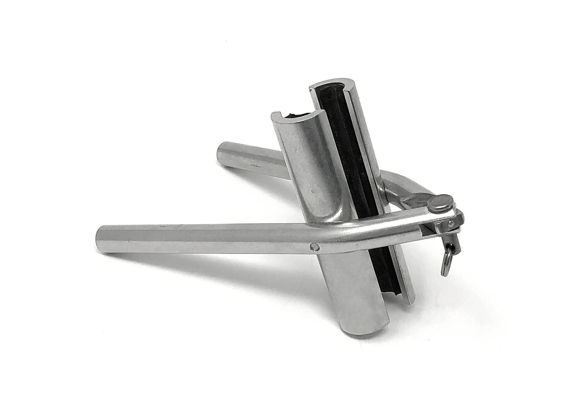 Double D’s Magnum Grip Arrow Puller in hand for easy target retrieval.