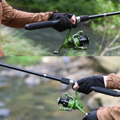 Two powerful 3000 spinning reels