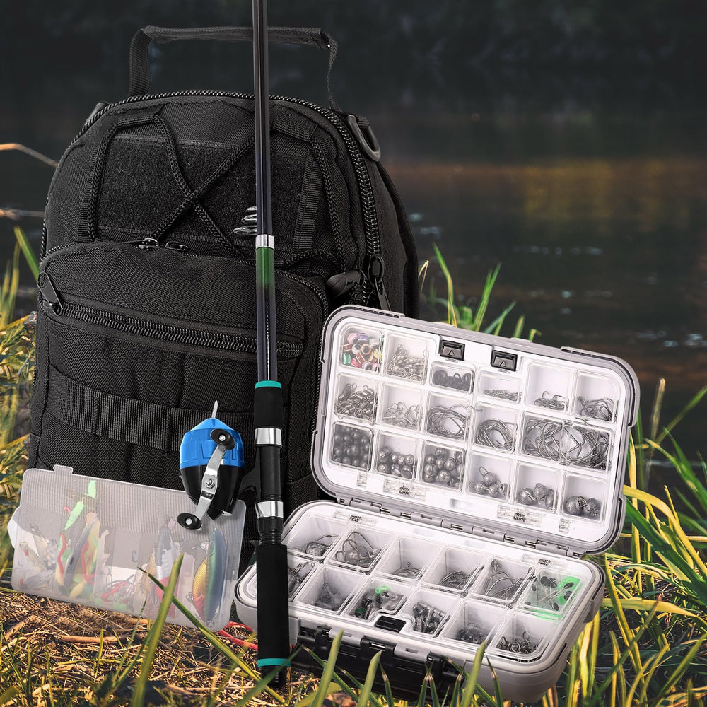 DoubleFill weigh-scale tracks fish weight for records.
