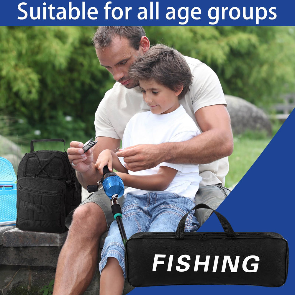 DoubleFill fishing-rod-bag demonstrates secure transport and quick access.