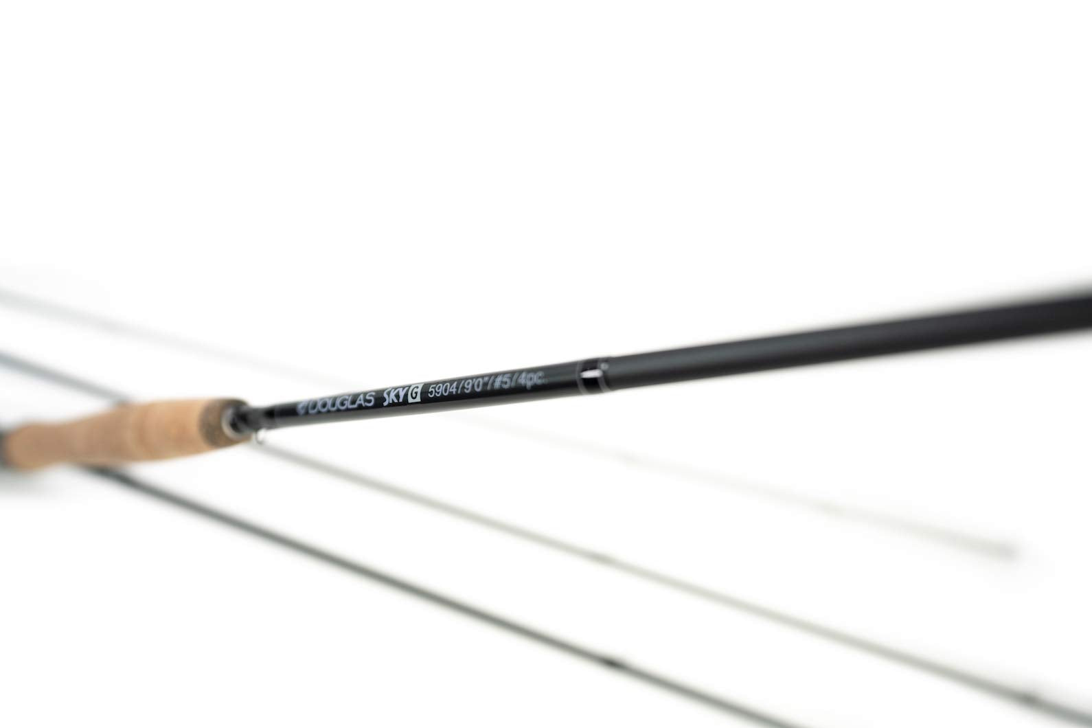Douglas Sky G fly rod moderate-fast action supports versatile presentations