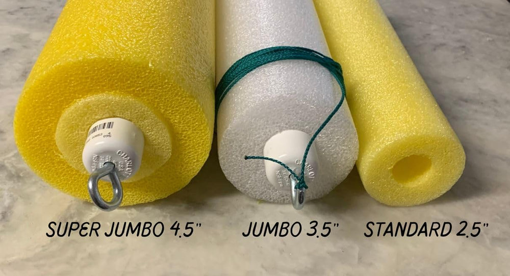 Doug's Jugs bright reflective tape improves nighttime visibility on rigs.