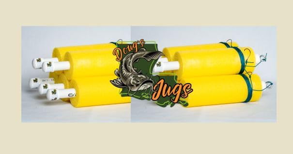 Doug's Jugs jumbo noodles provide buoyant stability for longer fishing sessions