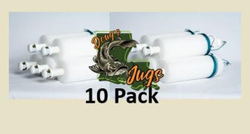 Ten-pack of Doug's Jugs ready for multiple rigs and quick deployment