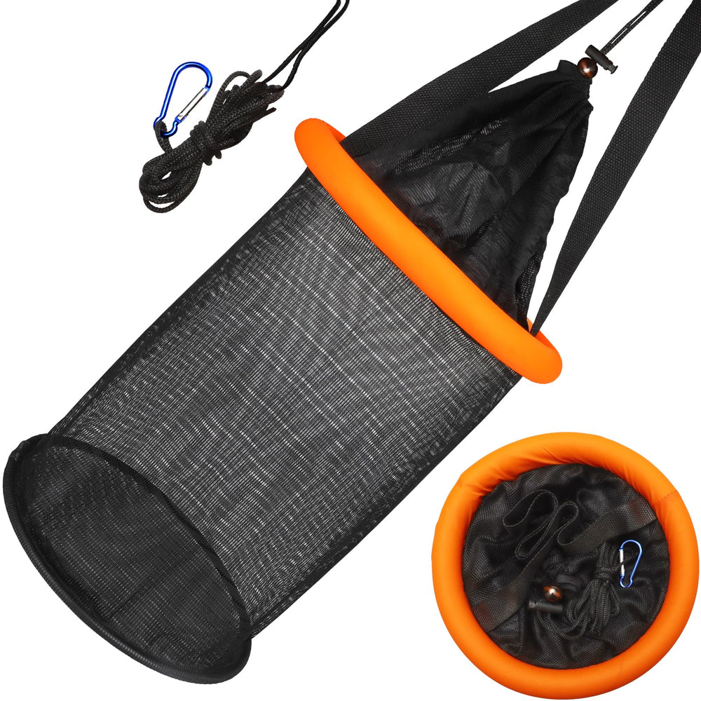 Dovesun 5 Gal Floating Fishing Basket with foam float and cord