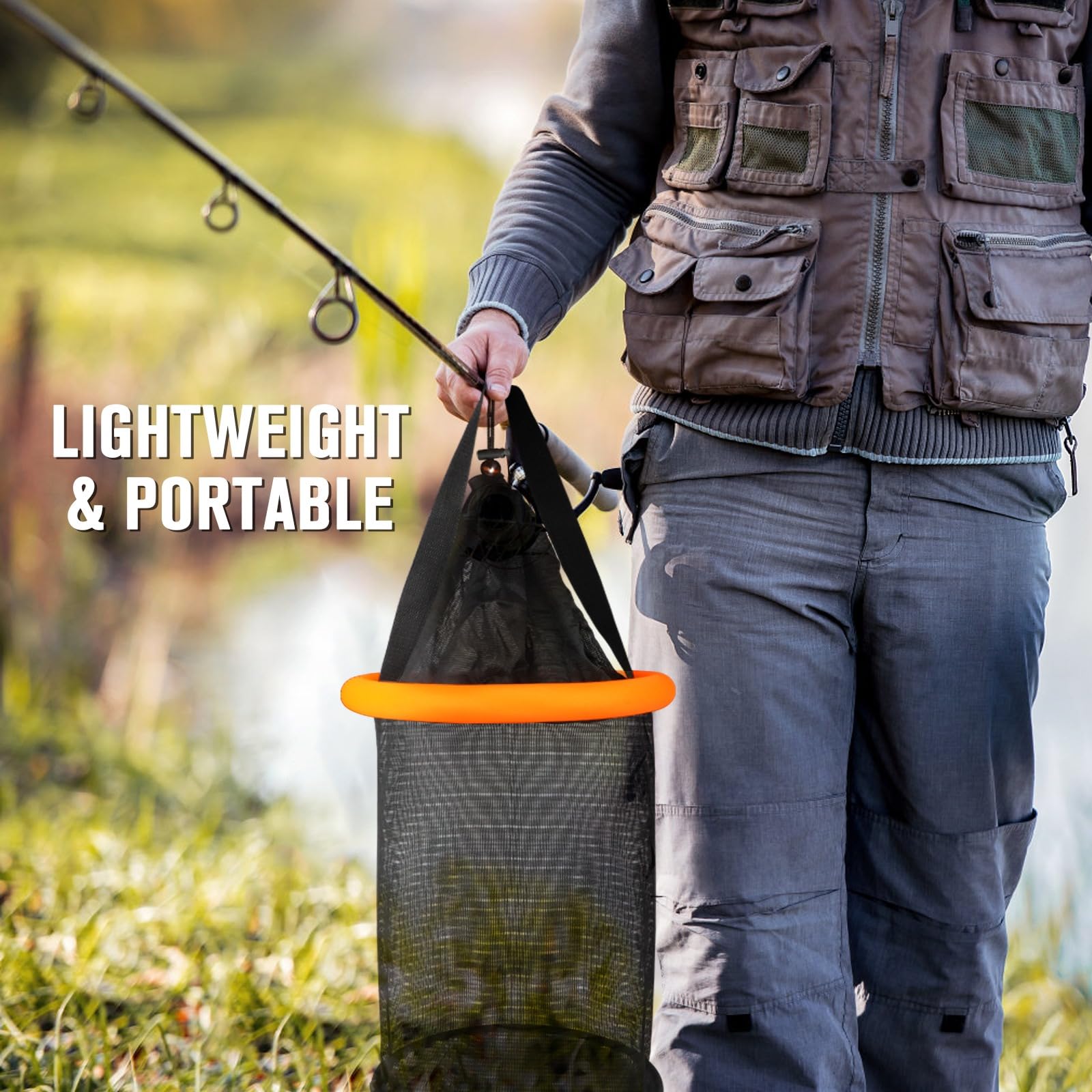 Suitable for both saltwater and freshwater fishing