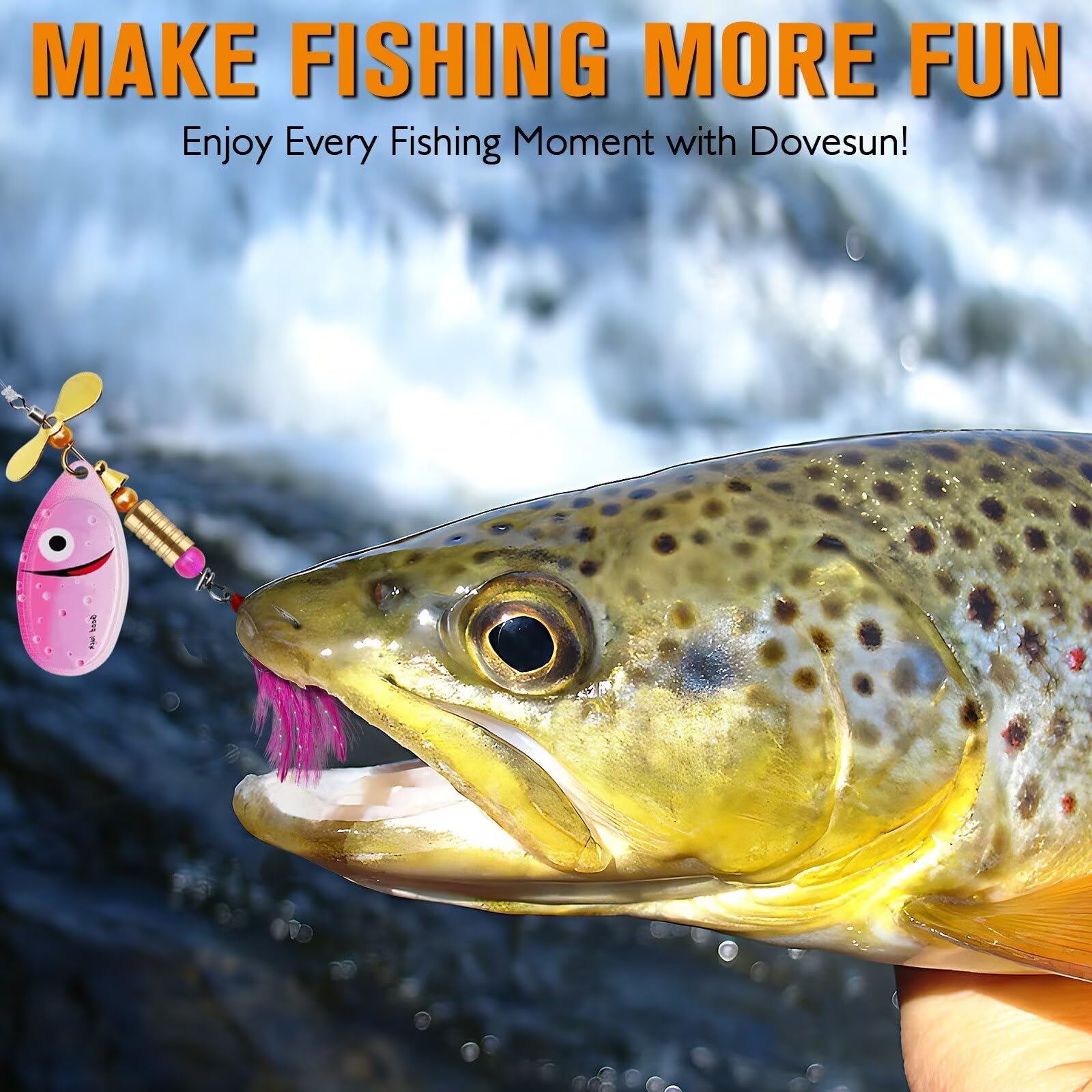 Dovesun beginner-friendly kit enables easy, creative lure building