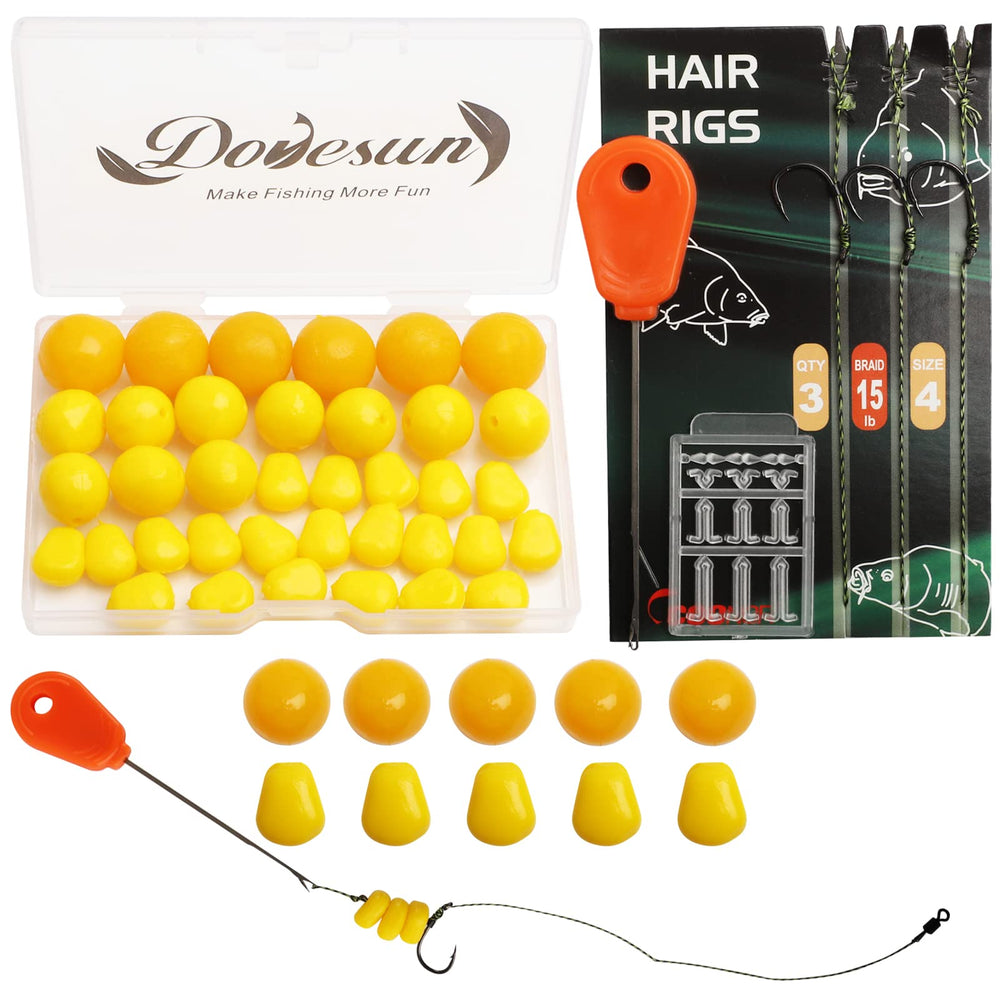 Dovesun carp rig kit 41pcs and 151pcs package front view