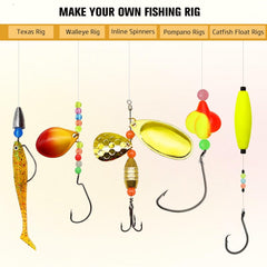 Dovesun A-Glow fishing beads 0.38in 10mm, 120pcs