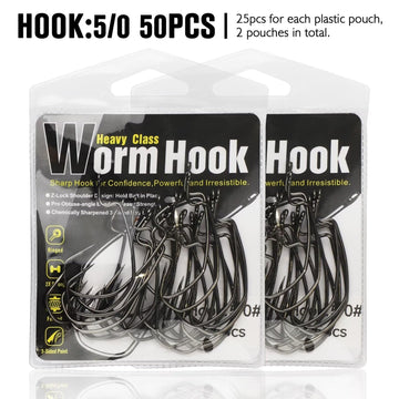 Dovesun Heavy-Cover fishing with offset hooks for docks and grasses.
