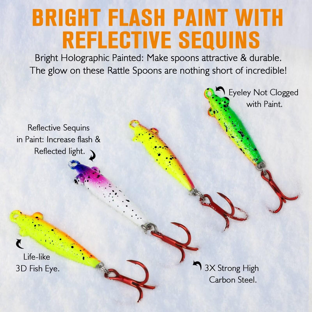 Three-times strong treble hook on Dovesun jig