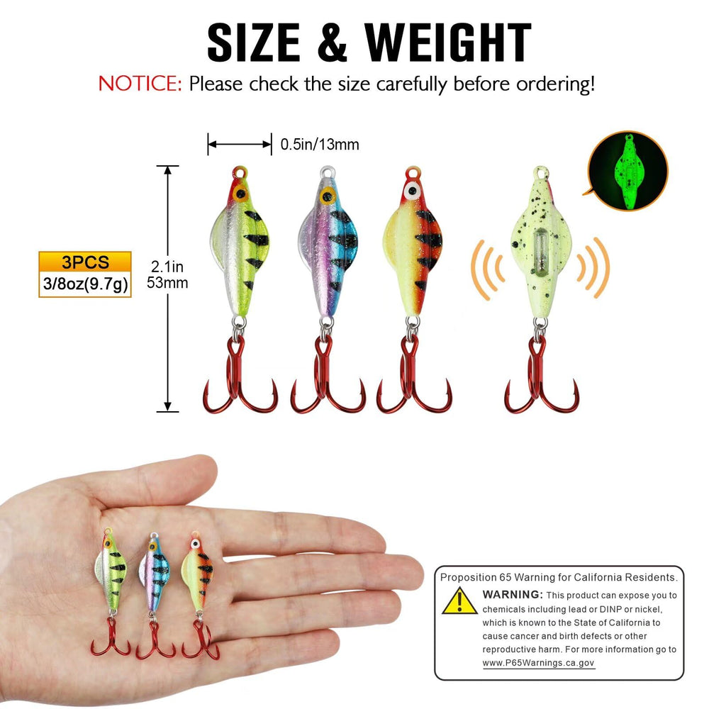 3x strong high-carbon steel treble hooks with red coating
