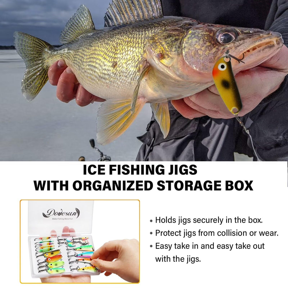Jig head with holographic eye and sharp hook