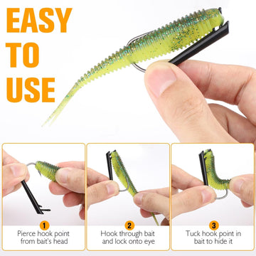 Dovesun Ozark Rig weedless jig heads in pack