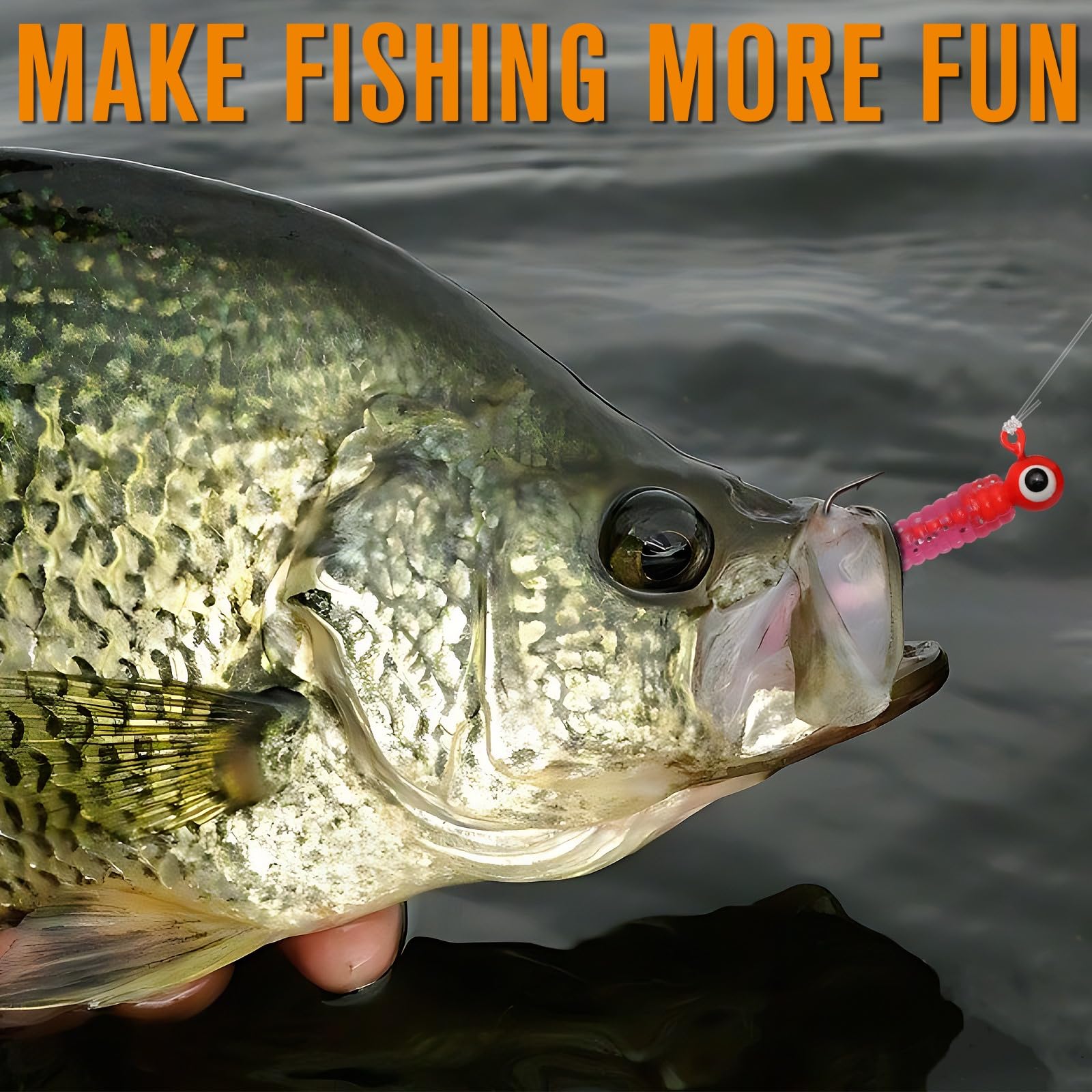 Portable storage box for Dovesun Crappie Kit