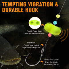 Santee rig setup with 6/0 circle hooks