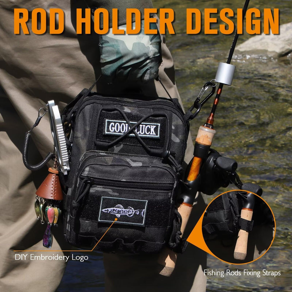 Interior organization compartments of Dovesun backpack