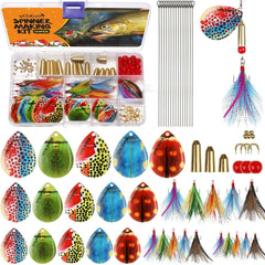 Dovesun spinner making kit contents in a storage box