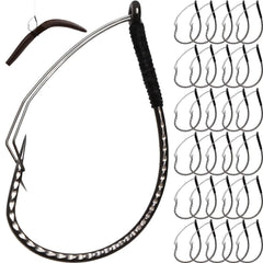 Dovesun weedless wacky rig hook size 1-0 for bass