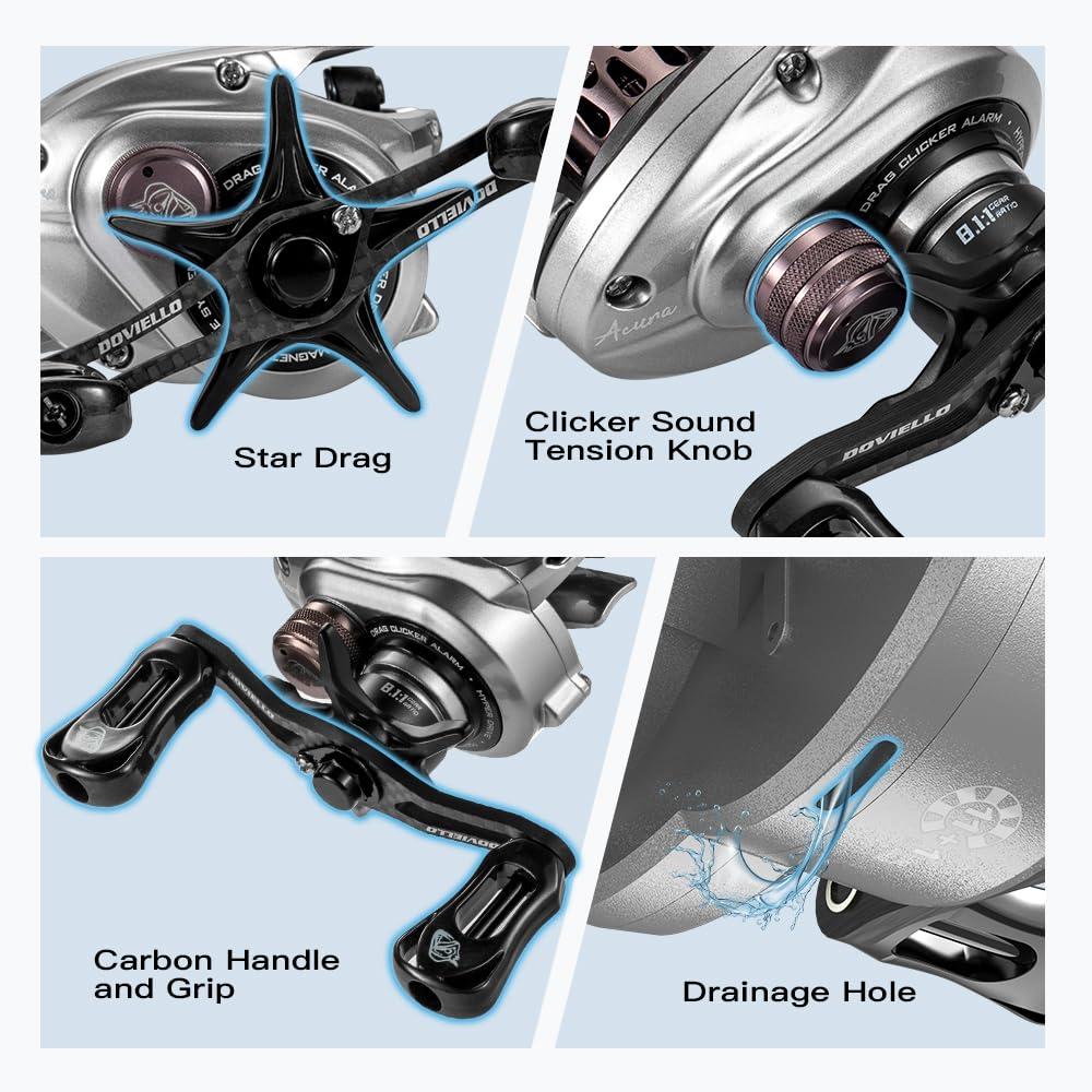 DOVIELLO HICC50 carbon drag system; smooth, controlled stopping power