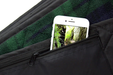 DOWN UNDER OUTDOORS cape-toggle-loop feature enables hands-free warmth during sports watching