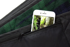 DOWN UNDER OUTDOORS cape-toggle-loop feature enables hands-free warmth during sports watching