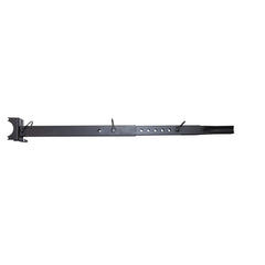Downhill feeder leg leveling action
