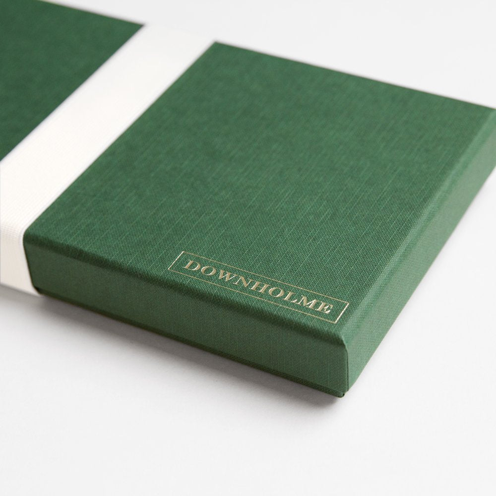 Downholme cashmere beanie gift-box presents a premium gift option and ready storage.