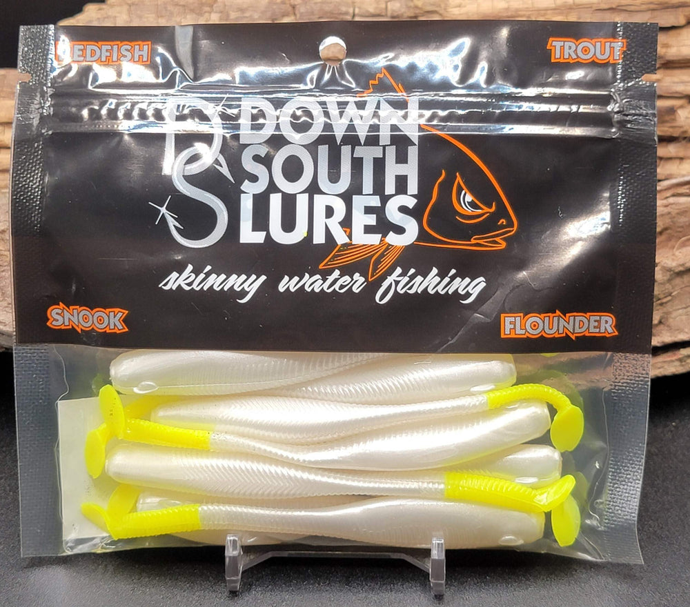 8-pack packaging of Down South Lures Southern Shad swimbaits