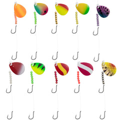 Dr. Fish 10-pack Walleye Spinner Rig Kit 47 inch length