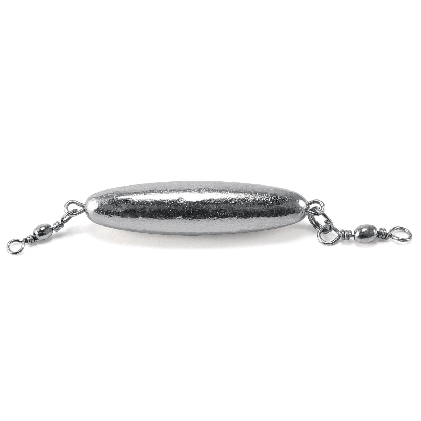 Dr.Fish inline trolling sinker 1 oz with double swivel