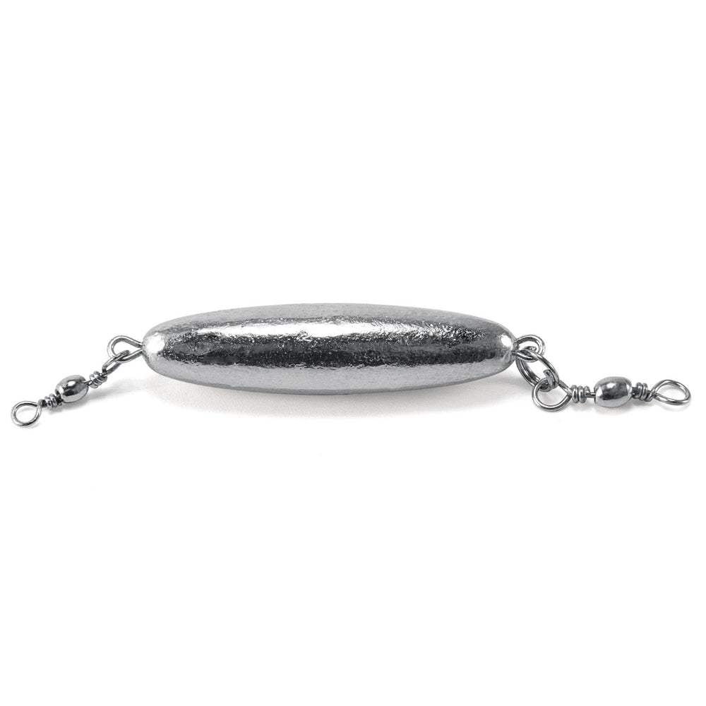 Dr.Fish inline trolling sinker 1 oz with double swivel