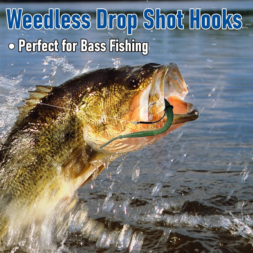 Versatile Dr.Fish wacky rig hooks for neko rig, punch shot, and flipping – image 6