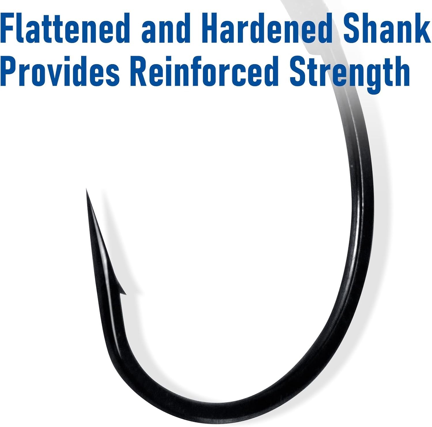 Fiber weed guard on drop shot hooks for heavy cover – image 4