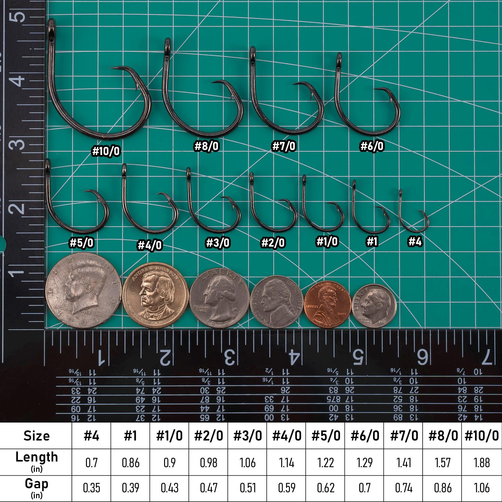 Dr.Fish circle hook with 90-degree point for higher hookup efficiency.