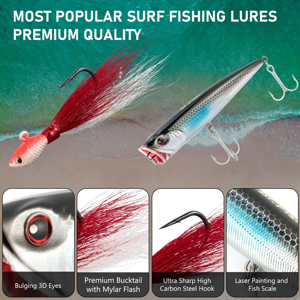 Dr.Fish circle hooks 2/0 ensure secure bottom-rig hookups.