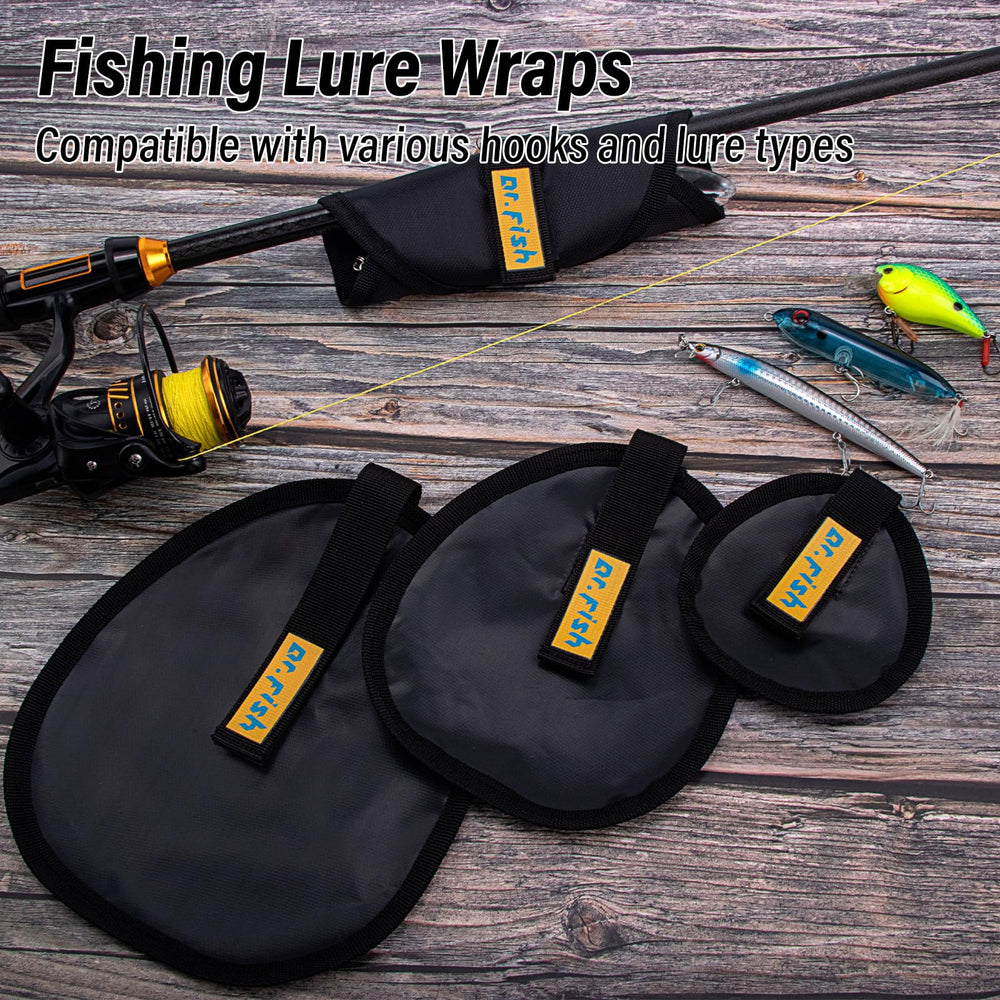 Lure wraps compatible with crankbaits, jigs and spoons