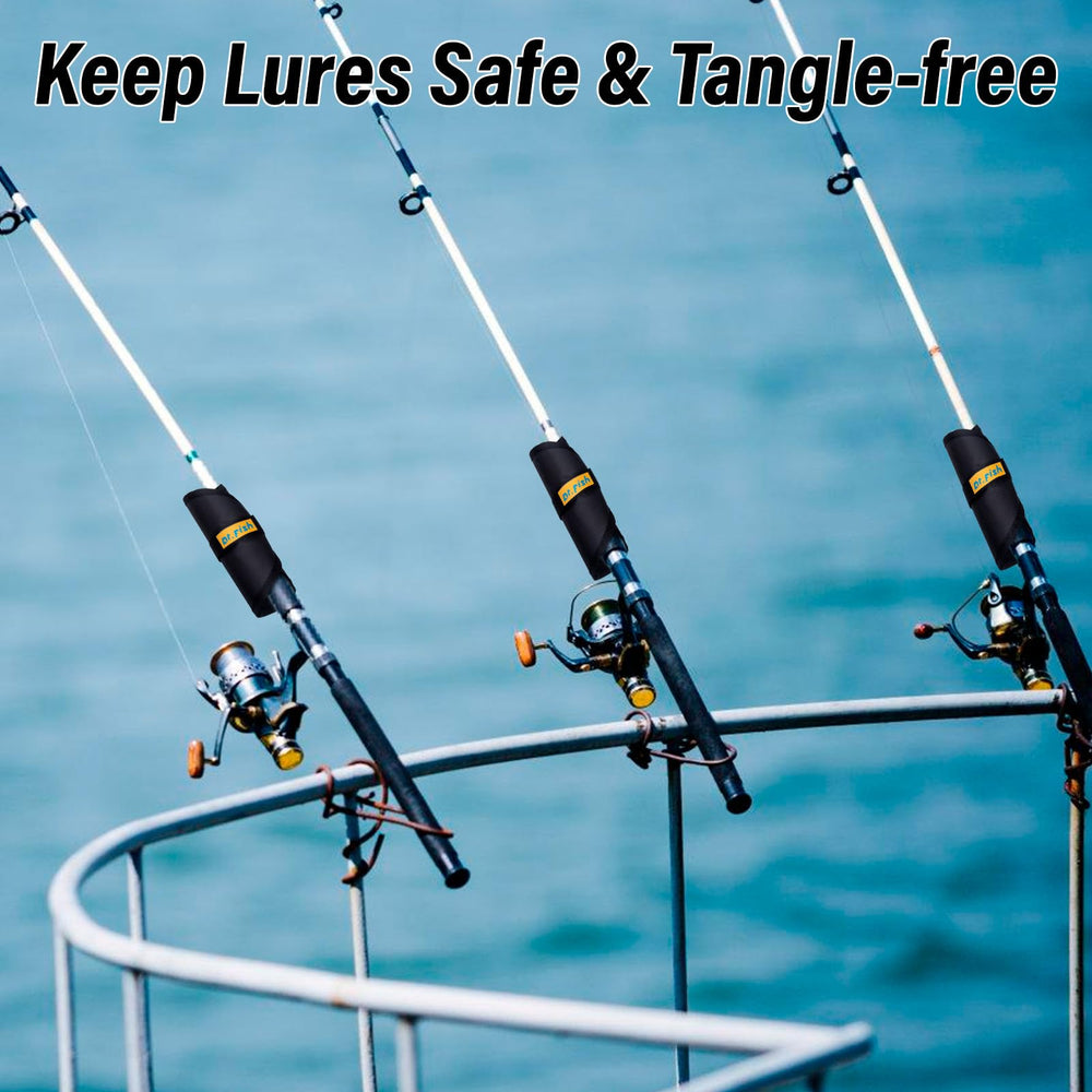 Waterproof non-slip bait storage protectors for freshwater and saltwater