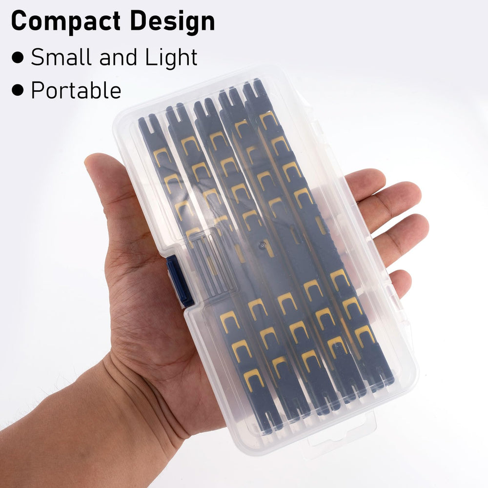 Product shot showing organizer, hooks, and tackle box